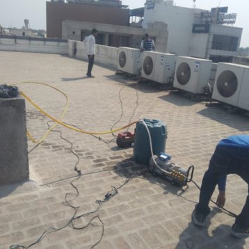 AC cleaning work